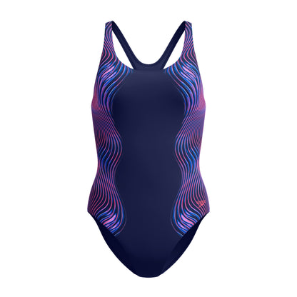 SPEEDO - WOMENS - Eng Print Medalist 1pc 8-A000266003