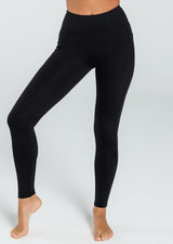 ABI & JOSEPH - Bella Dual Pocket Full Length Tights BLACK