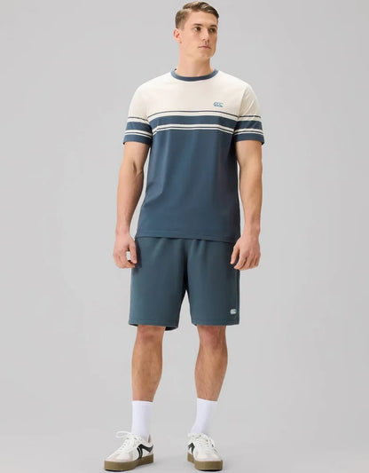 CANTERBURY EVERYDAY STRIPE T-SHIRT Dark Slate