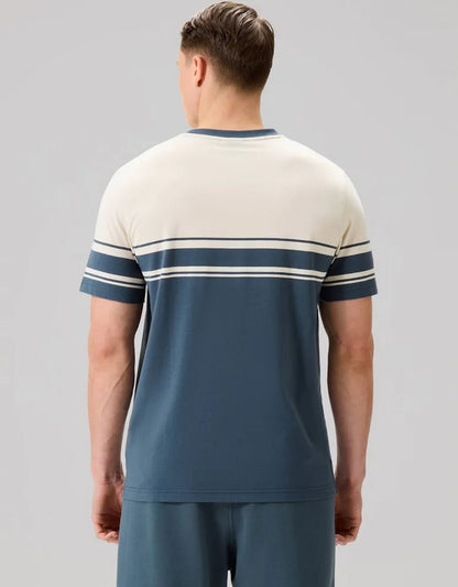 CANTERBURY EVERYDAY STRIPE T-SHIRT Dark Slate