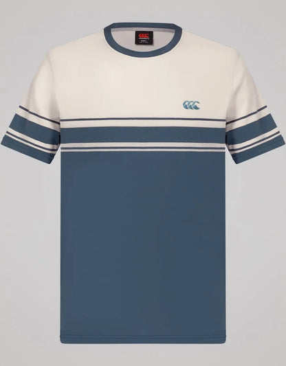 CANTERBURY EVERYDAY STRIPE T-SHIRT Dark Slate