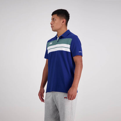 CANTERBURY - MENS CHEST STRIPE SS POLO