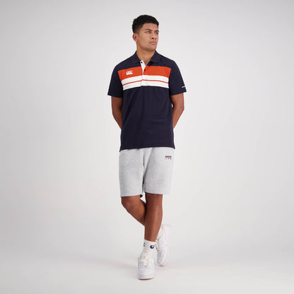 CANTERBURY - MENS CHEST STRIPE SS POLO