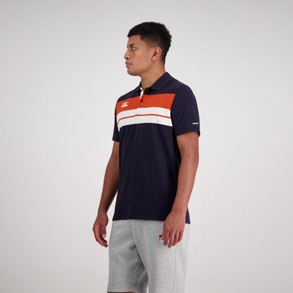 CANTERBURY - MENS CHEST STRIPE SS POLO