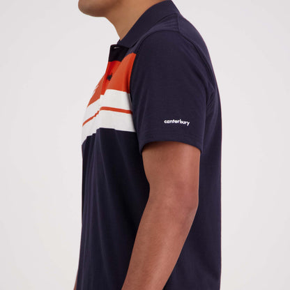 CANTERBURY - MENS CHEST STRIPE SS POLO