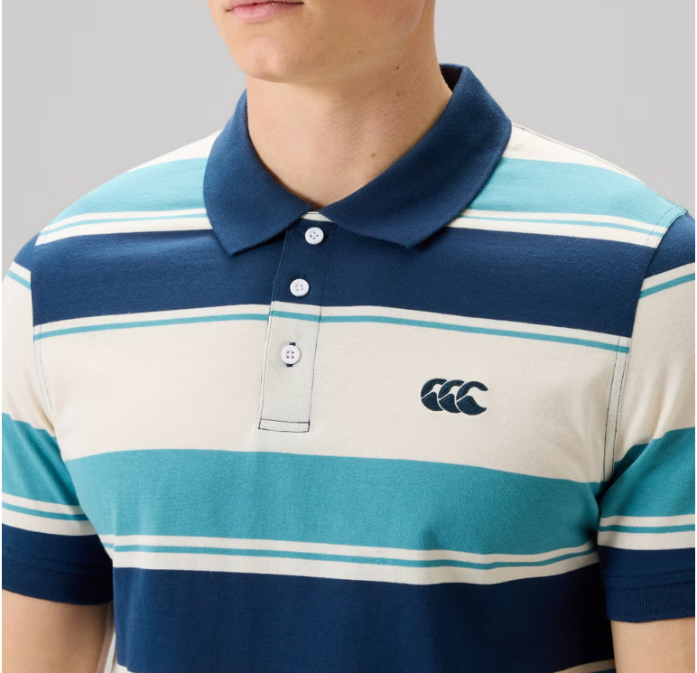 CANTERBURY - MENS - Yarn Stripe SS Polo QA009832