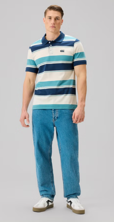CANTERBURY - MENS - Yarn Stripe SS Polo QA009832
