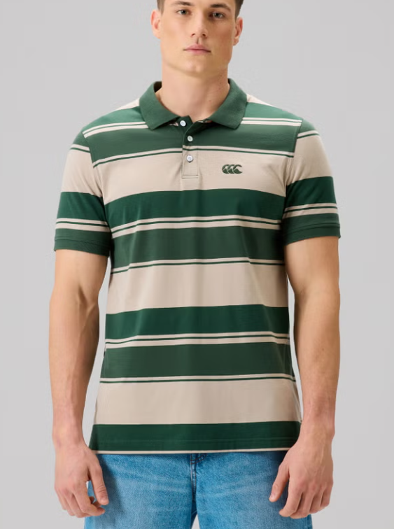 CANTERBURY - MENS - Yarn Stripe SS Polo QA009832
