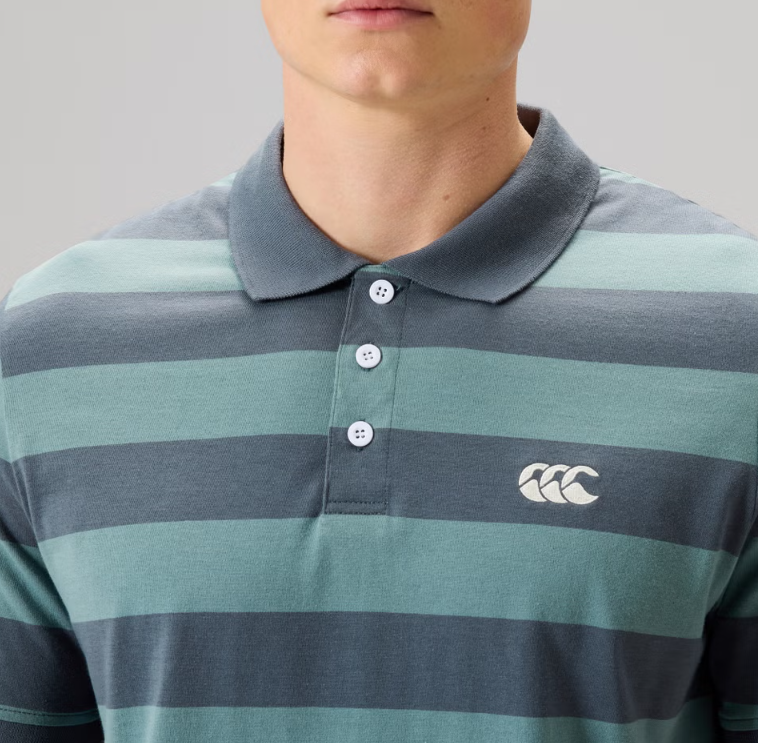 CANTERBURY - MENS - Yarn Stripe SS Polo QA009832