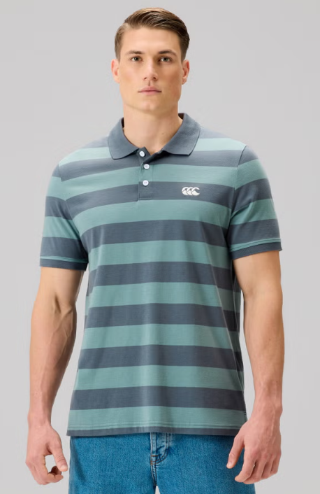 CANTERBURY - MENS - Yarn Stripe SS Polo QA009832