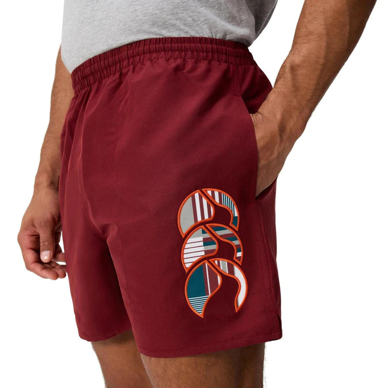 CANTERBURY - Mens - Uglies Tactic Short QA009846 ACE CHOCOLATE RUFFLE