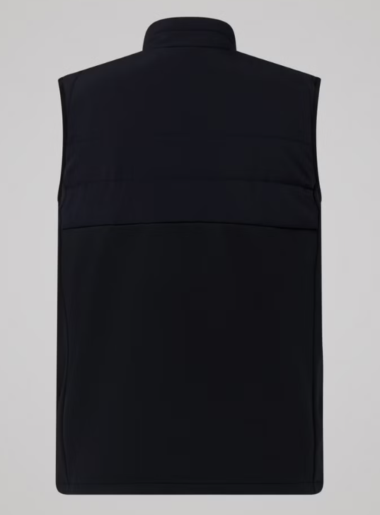 CANTERBURY - MENS TEMPO GILET FULL ZIP BLACK