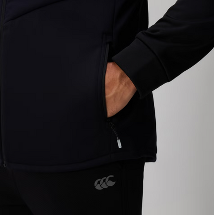 CANTERBURY - MENS TEMPO GILET FULL ZIP BLACK
