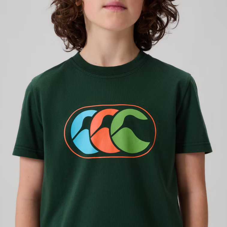 CANTERBURY - KIDS FUNDAMENTALS T-SHIRT SYCAMORE