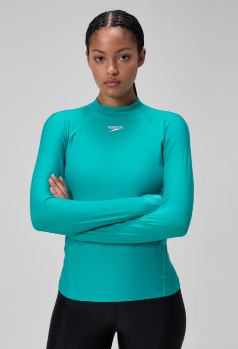 SPEEDO - WOMENS - Ess Long Sleeve SP Rash Top