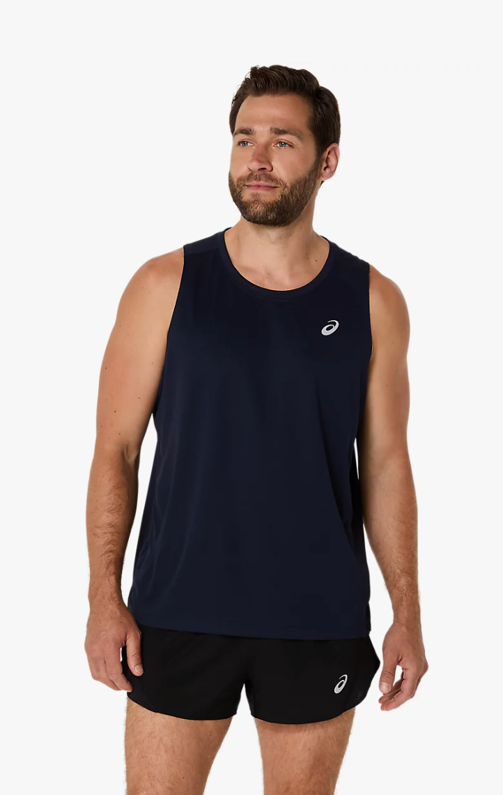 ASICS - Mens - Silver Singlet- Multiple colours