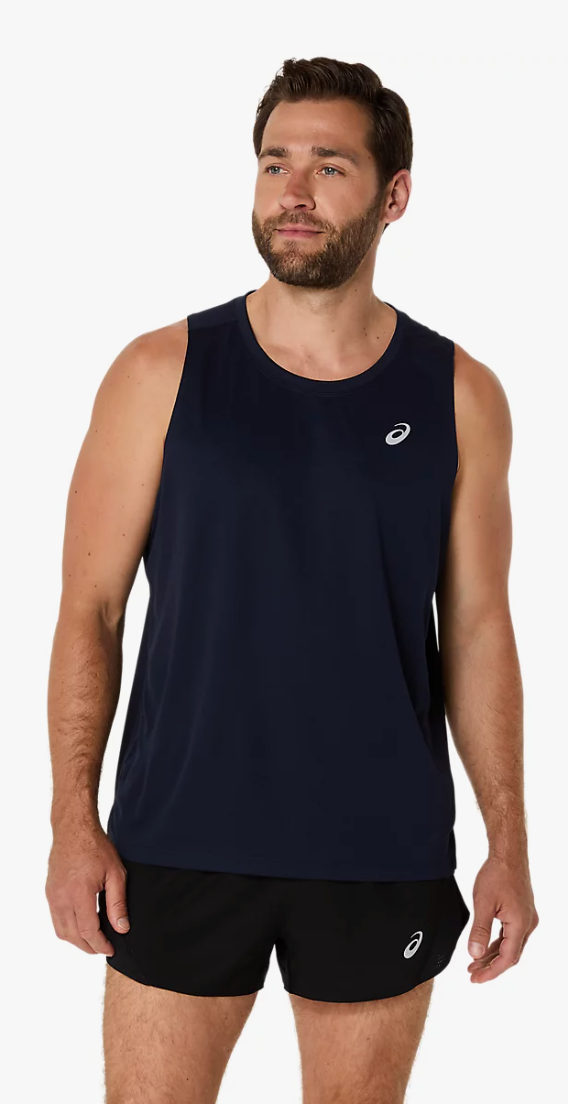 ASICS - Mens - Silver Singlet- Multiple colours