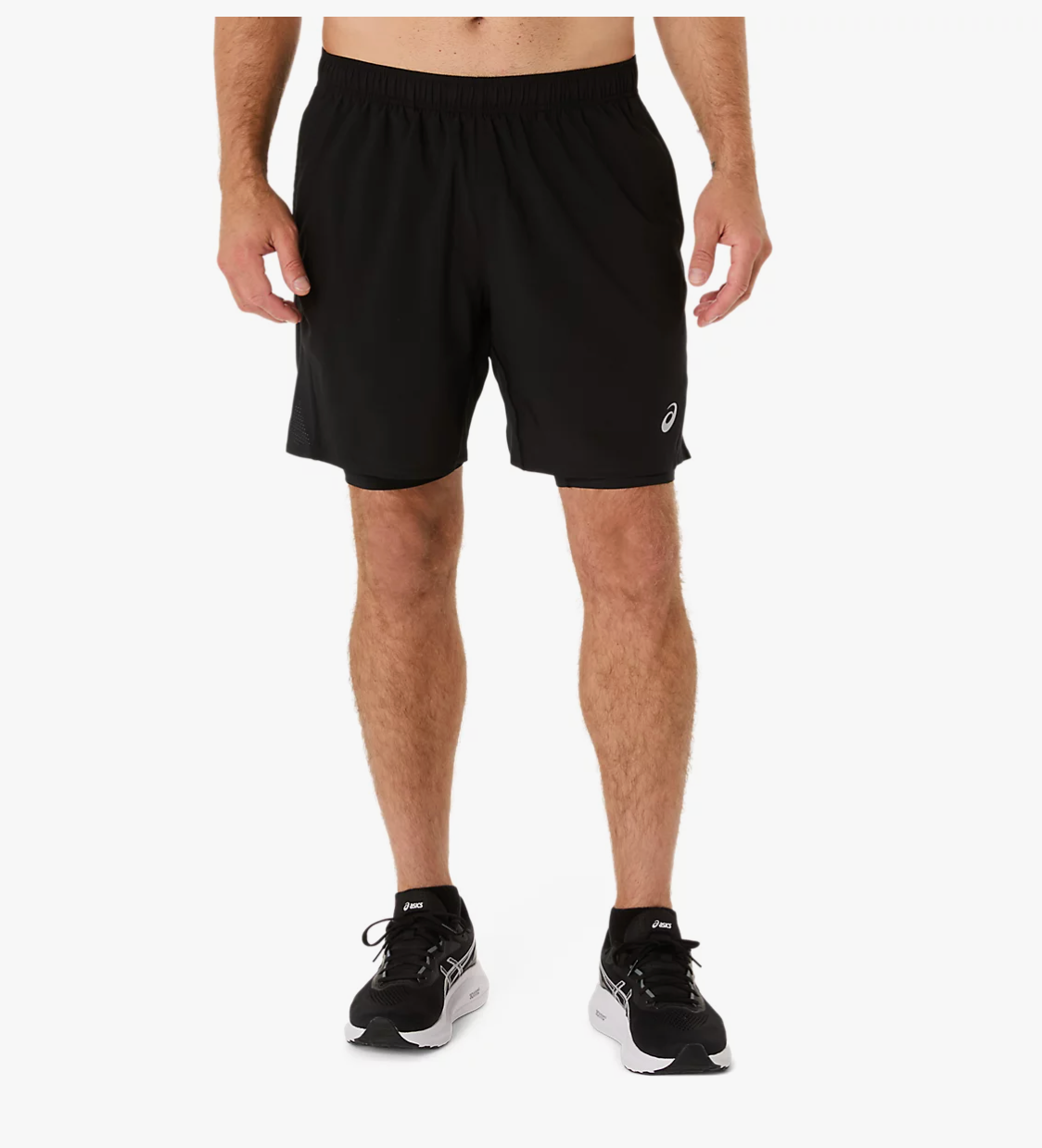 ASICS - SILVER 2 IN 1 - 7INCH SHORT - MENS
