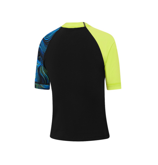 Speedo Logo 3/4 SS Rash Top 8-00348118693