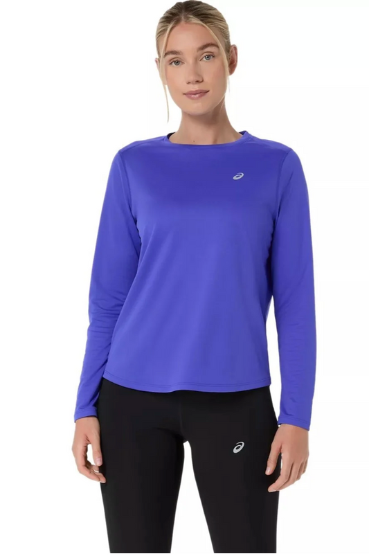 ASICS - Women's - Silver Long Sleeve Top