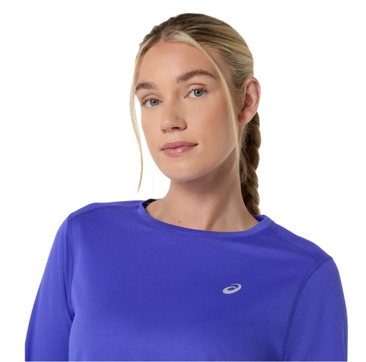 ASICS - Women's - Silver Long Sleeve Top