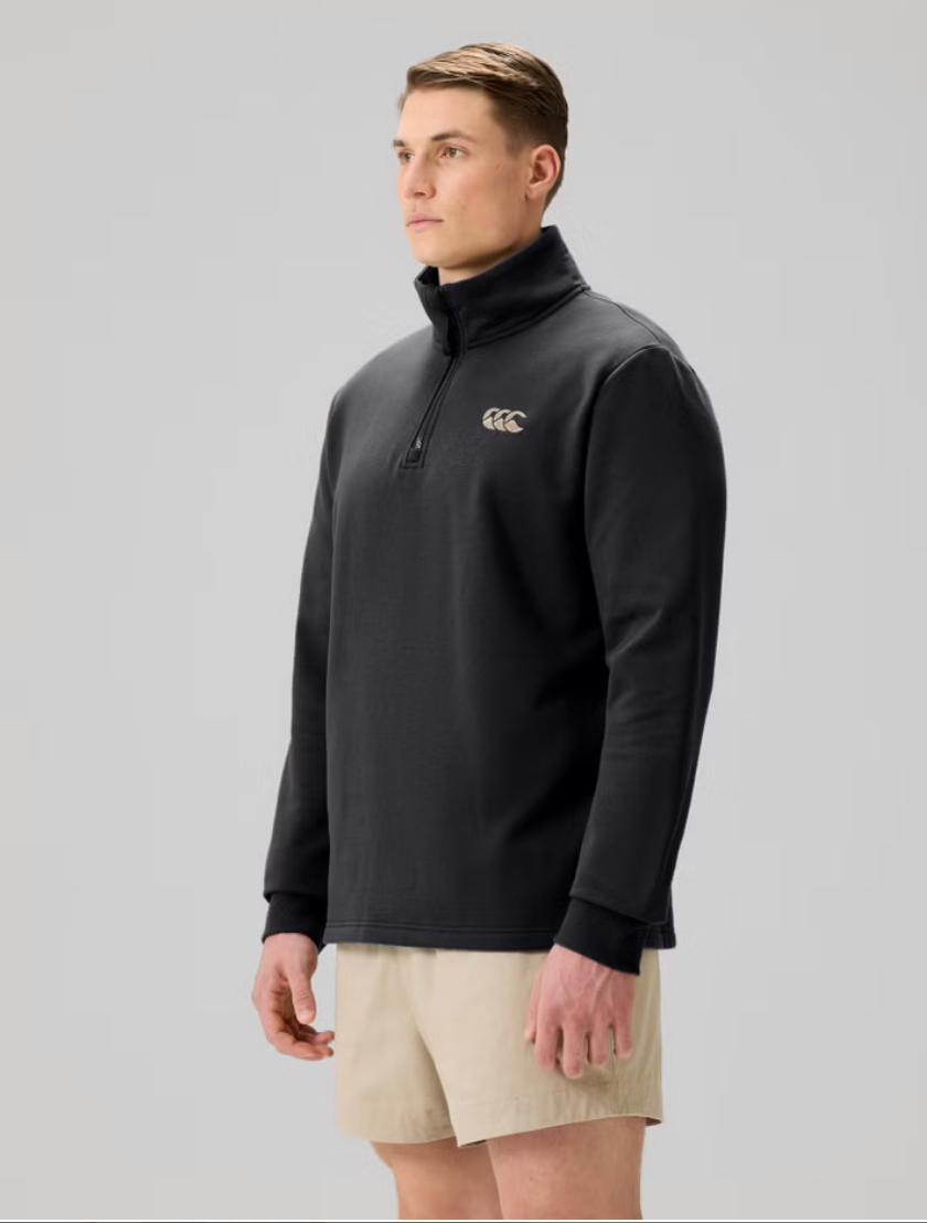 Canterbury - Men's - Open Hem Quarter Zip Sweater