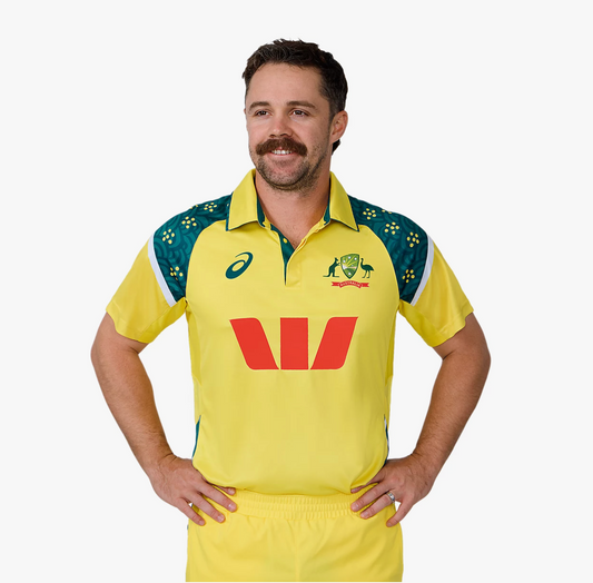 Asics - Cricket Australia 2025/26 ODI Home Shirt SS - Mens