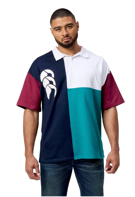 Canterbury - Men's -  Harlequin Short Sleeve Rugby Shirt