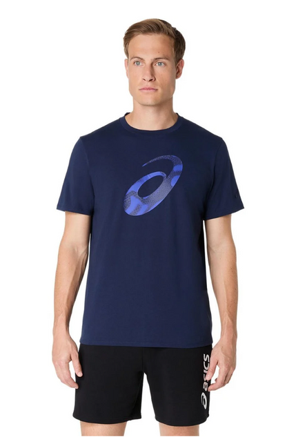 Asics - Men's - Spiral Logo Graphic Cotton Blend Tee