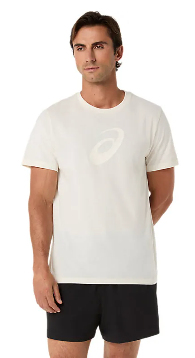 Asics - Men's - Spiral Graphic Tee - Cream