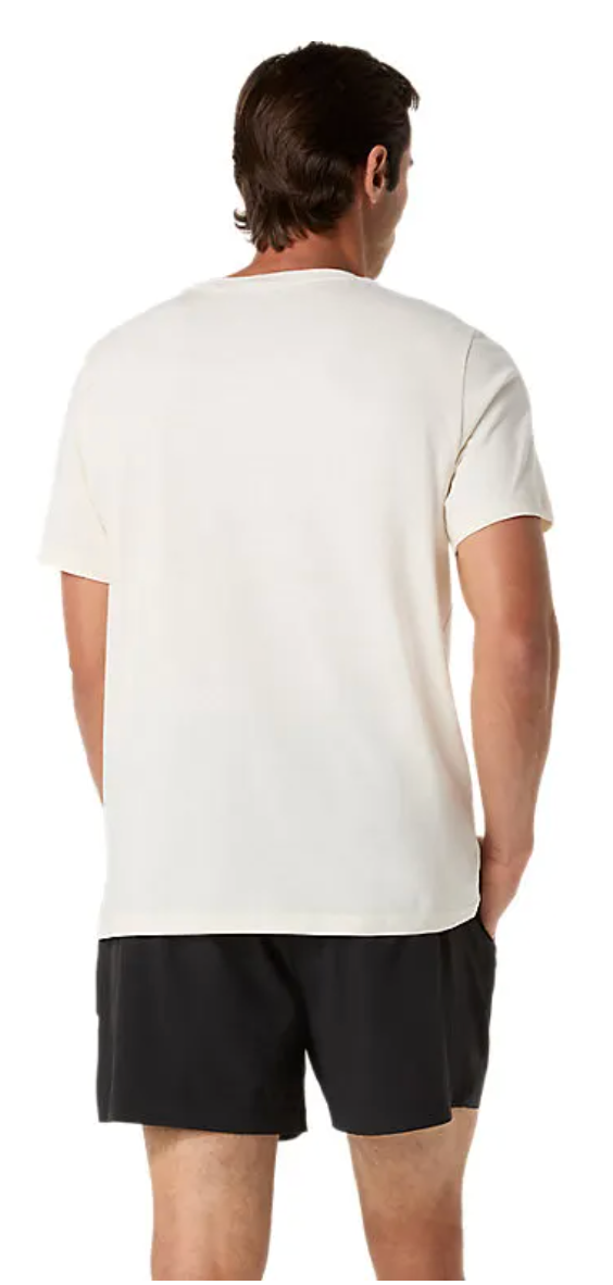 Asics - Men's - Spiral Graphic Tee - Cream