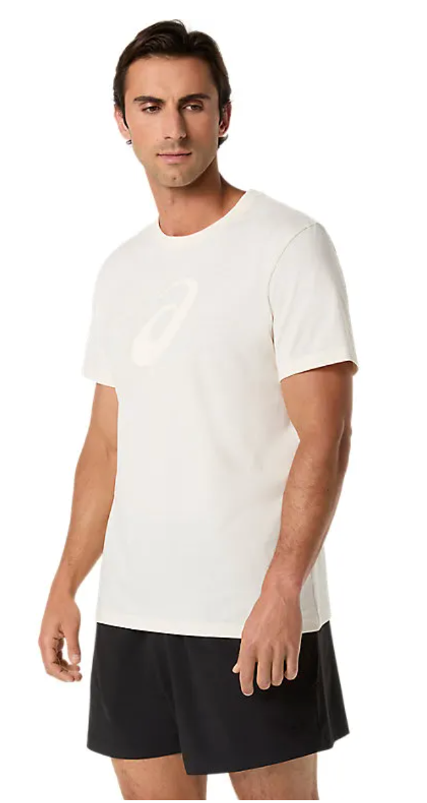 Asics - Men's - Spiral Graphic Tee - Cream