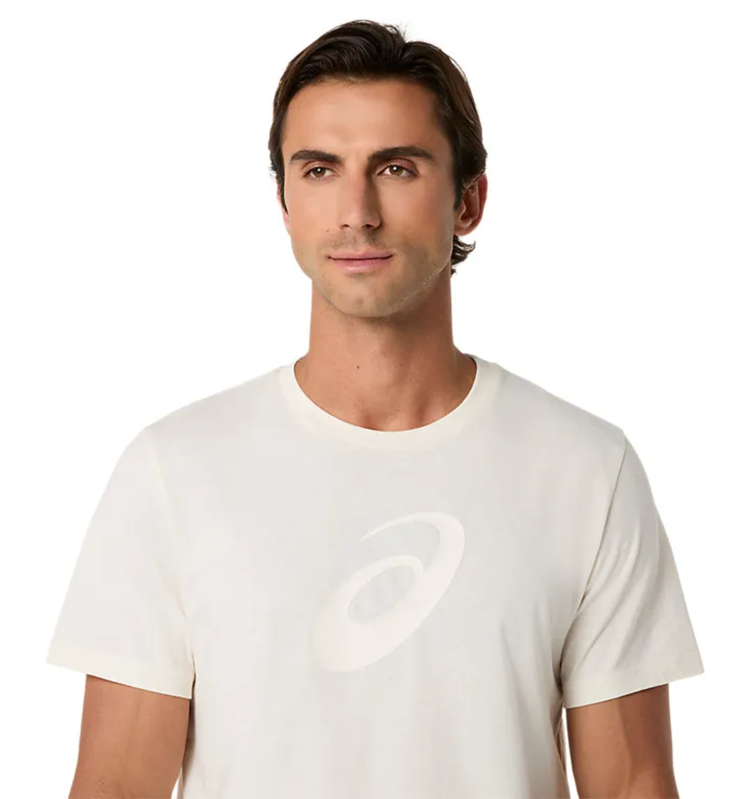 Asics - Men's - Spiral Graphic Tee - Cream