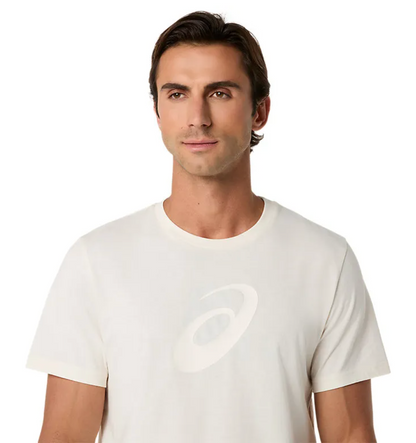 Asics - Men's - Spiral Graphic Tee - Cream
