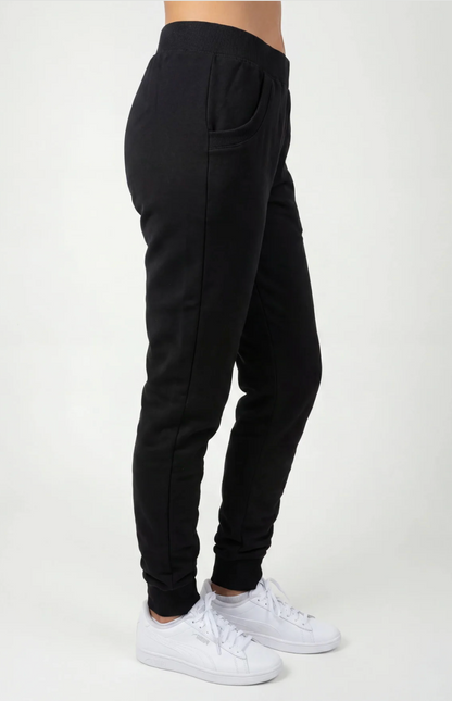 Asics - Women's - Fleece Cuff Pant - Black / Grey 2032D230