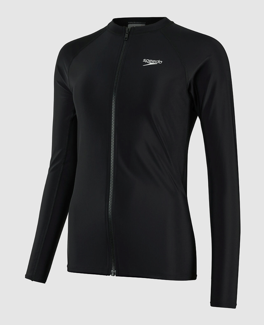 Speedo - Women's - Zip Long Sleeve Top - Black
