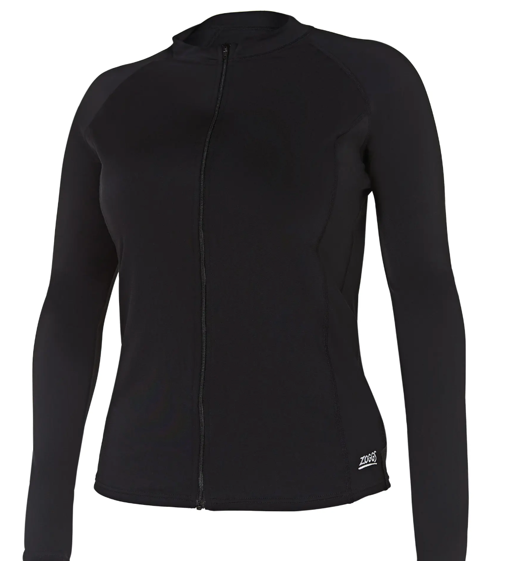 Zoggs - Women's - Long Sleeve Zip Sun Top