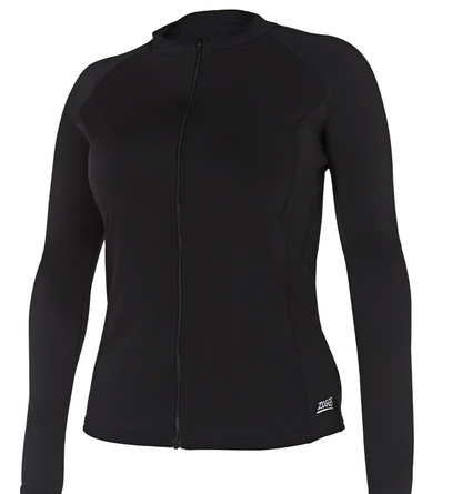 Zoggs - Women's - Long Sleeve Zip Sun Top