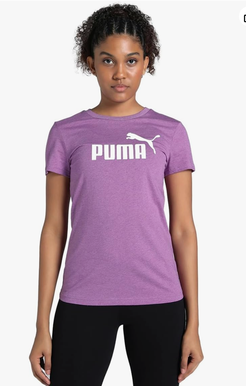 PUMA - Women's - Essential No1 Logo Heather Tee