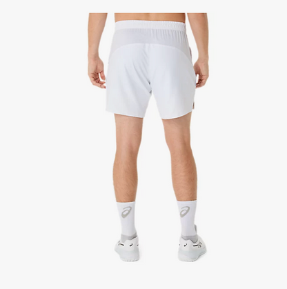 Asics - Men's - Court 7 Inch Short - Brilliant White