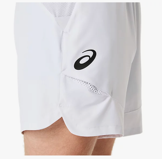 Asics - Men's - Court 7 Inch Short - Brilliant White