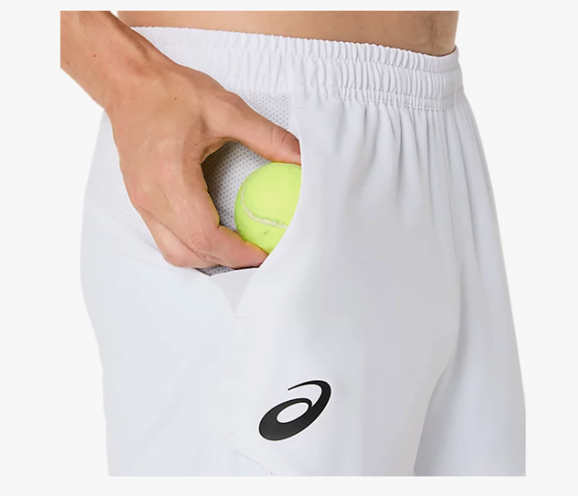 Asics - Men's - Court 7 Inch Short - Brilliant White