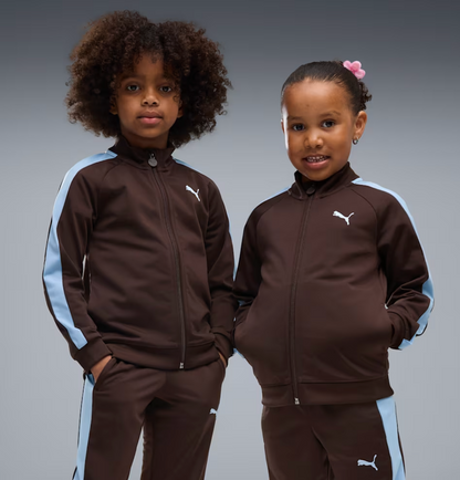 PUMA - Junior - T7 Always On Tracksuit - Chocolate Fondue
