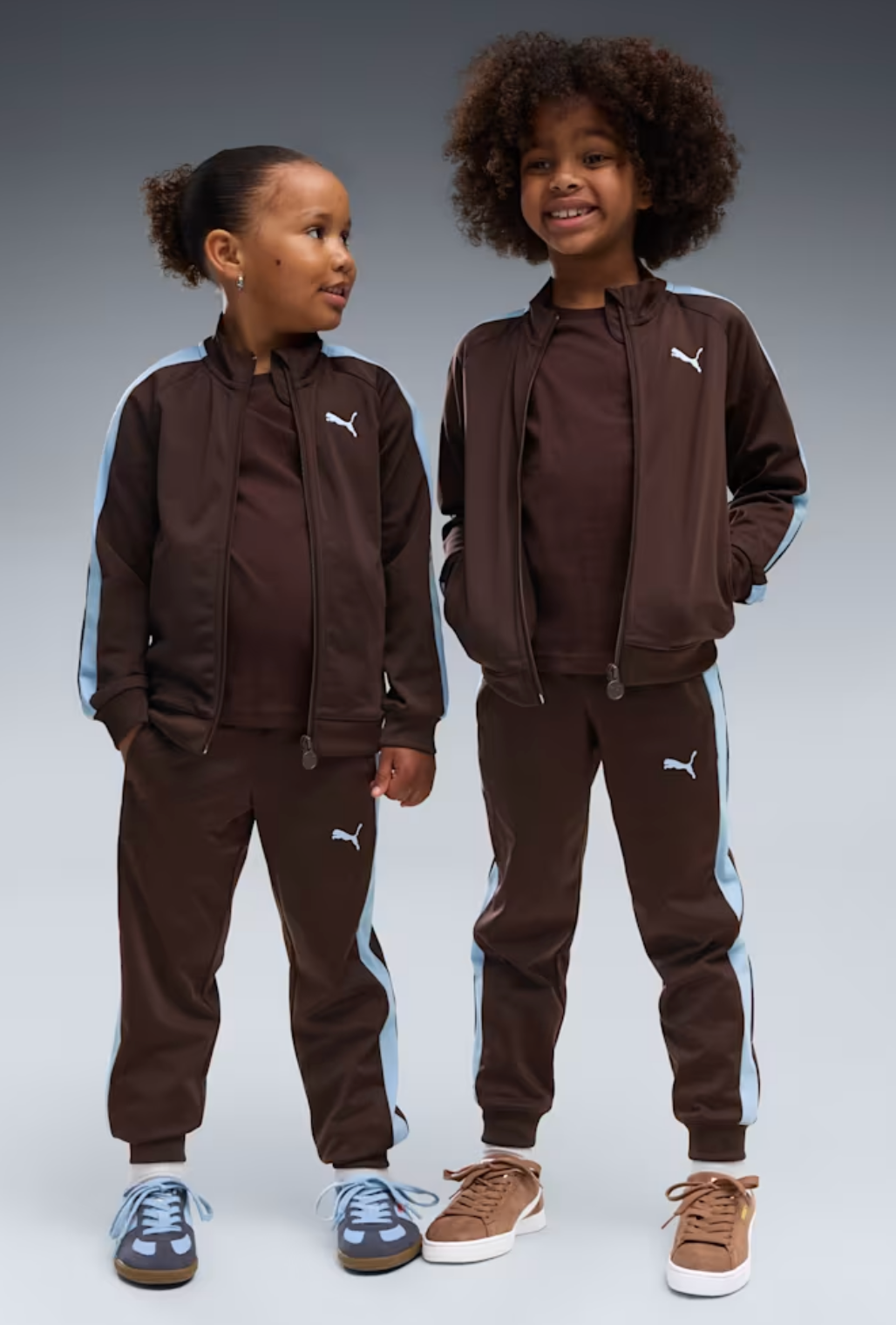 PUMA - Junior - T7 Always On Tracksuit - Chocolate Fondue