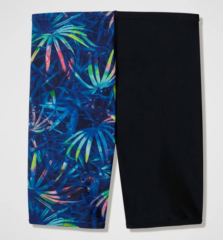 Printed V-Cut Jammer Navy - Boys