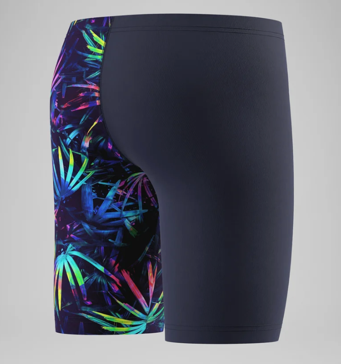 Printed V-Cut Jammer Navy - Boys