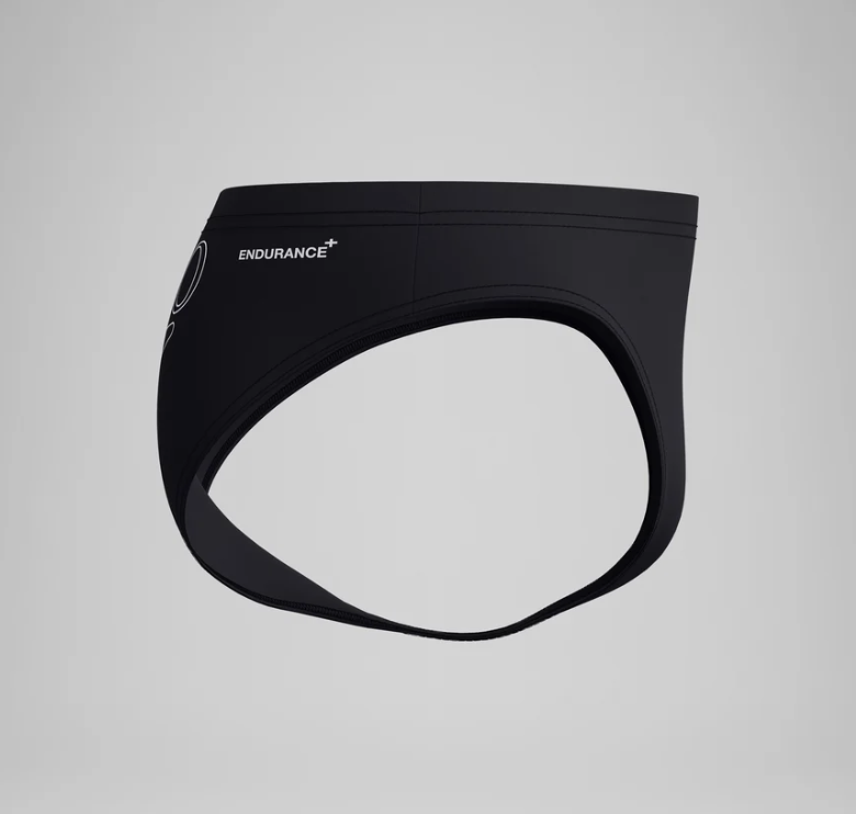 Men's Endurance+ Logo Brief -Black