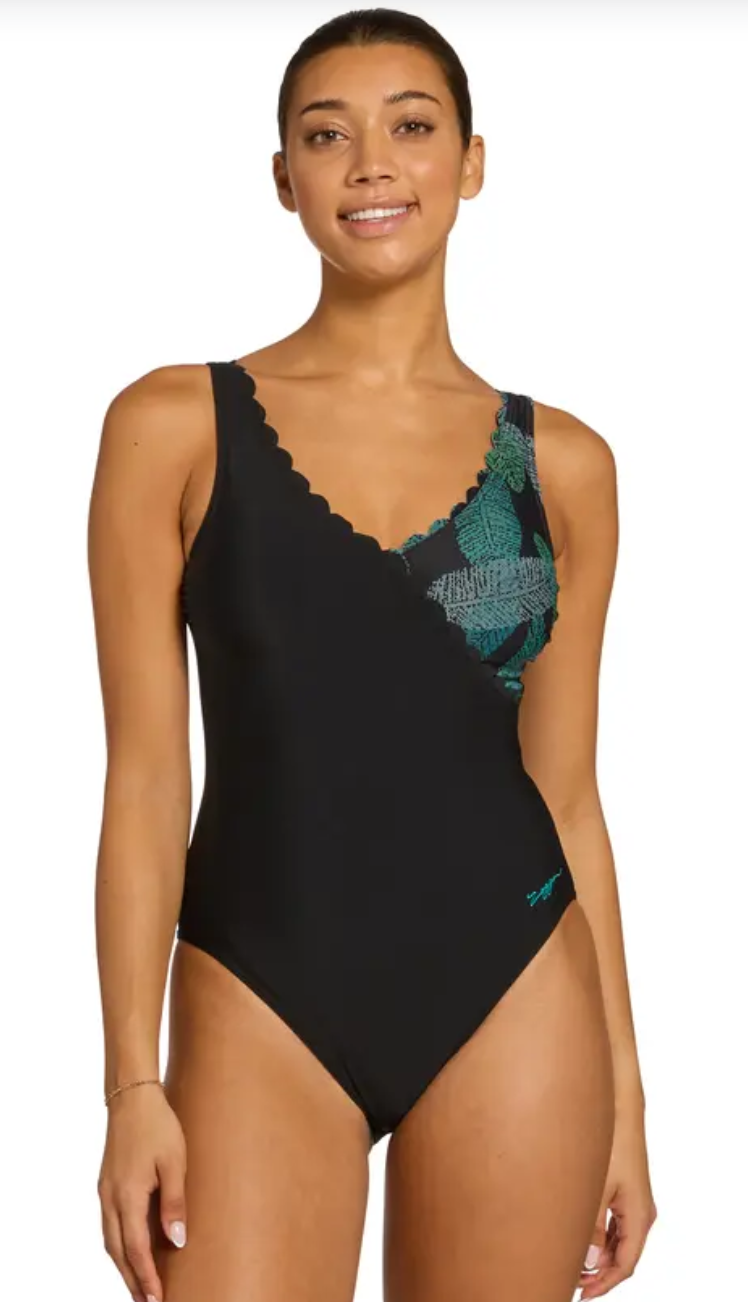 Evergreen Scallop Classic Back - Women's