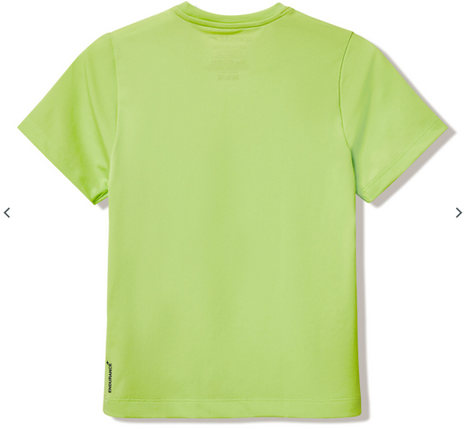 Unisex SS Logo Rash guard Light Green