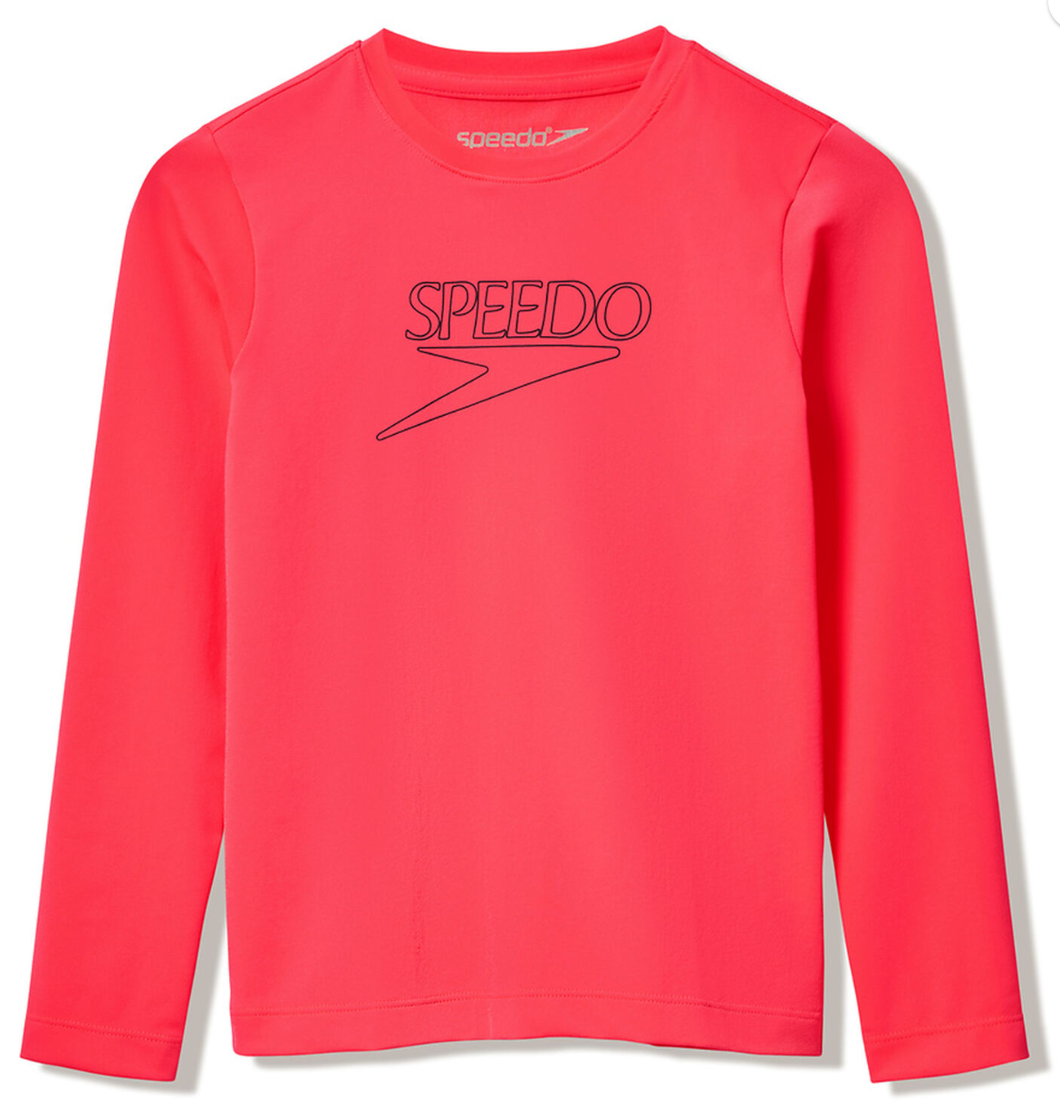 Unisex Long Sleeve Logo Rash Guard